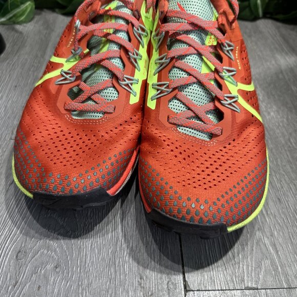 Nike React Pegasus Trail 4 Low Red Athletic Running Shoes DJ6159-801 Womens 8.5 - Picture 3 of 10